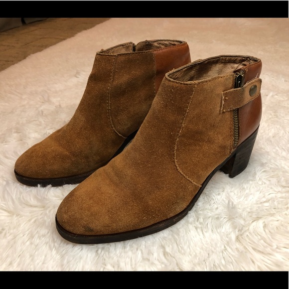 Madewell Leather Ankle Boots - Picture 1 of 6